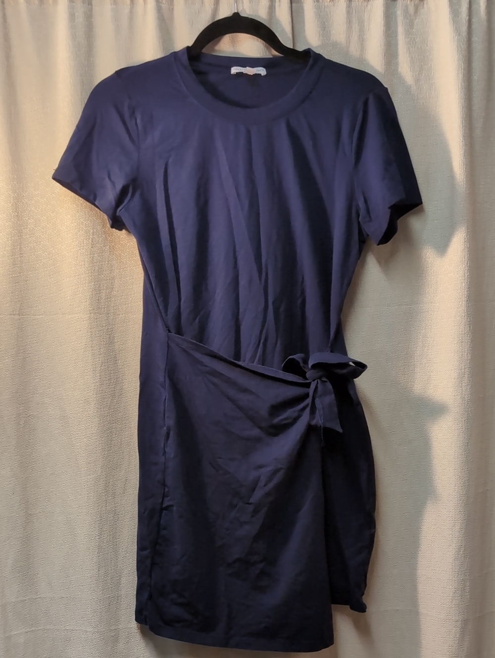 Thread 4 Thought | Tie -Waist Asymmetrical T-Shirt Dress